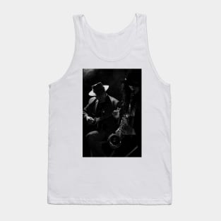 Sax and Guitar Tank Top